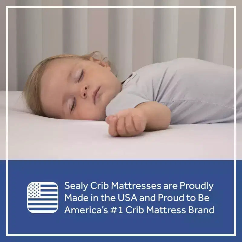 Matelas à ressorts 2 étapes pour lit de bébé et de tout-petit, blanc, pour 1 enfant (0 à 6 ans)