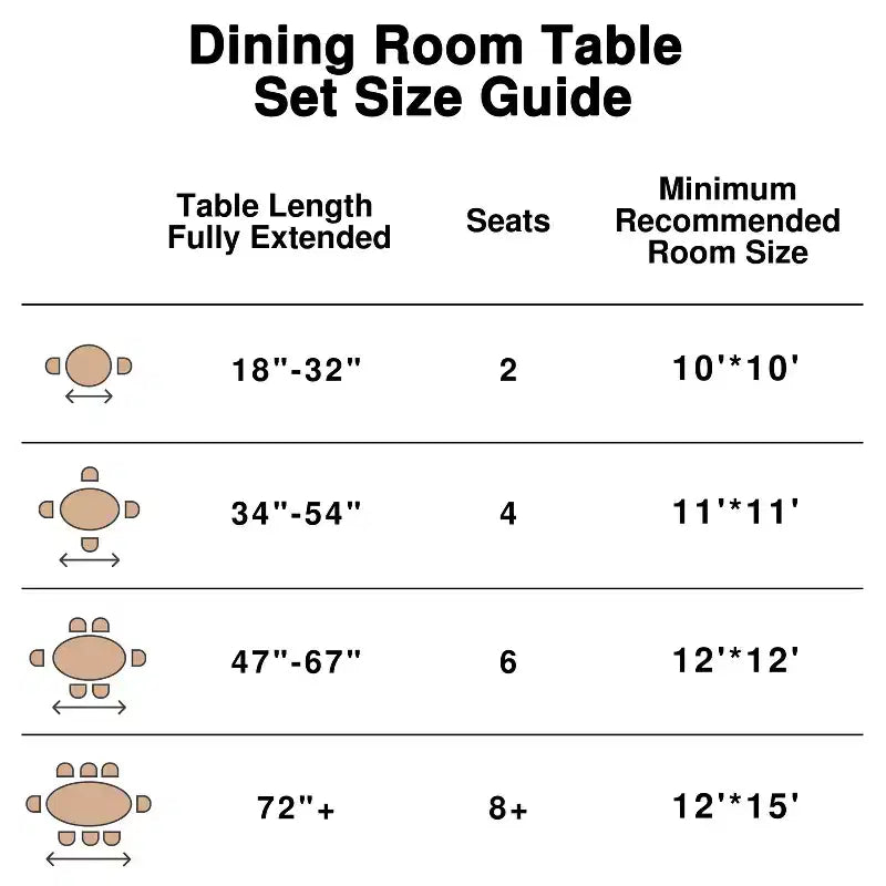 Table de salle à manger rectangulaire jaune en bois massif, 6 places