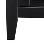 Mobile TV con ante e ripiani, 150 cm di larghezza – Espresso / Nero / Bianco