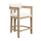 Beige / Nero / Marrone – Set Bar in Bouclé Altezza Bancone, 3 Pezzi (2 Posti)