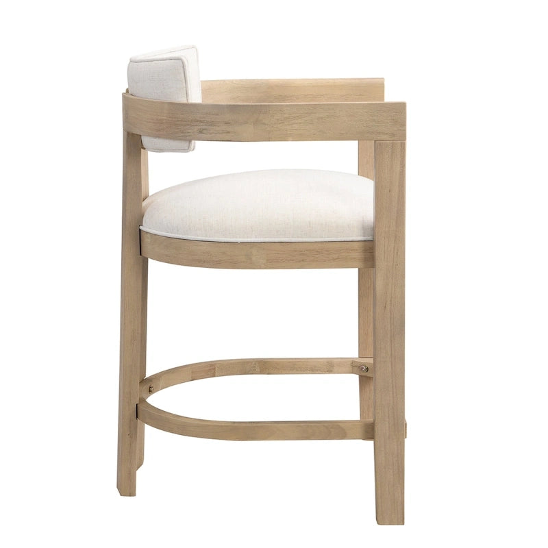 Beige / Nero / Marrone – Set Bar in Bouclé Altezza Bancone, 3 Pezzi (2 Posti)