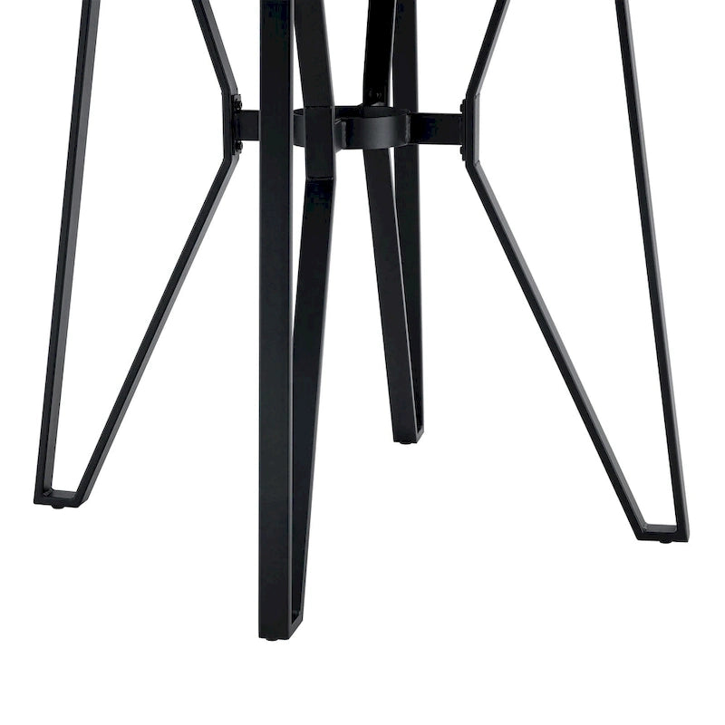 Beige / Nero / Marrone – Set Bar in Bouclé Altezza Bancone, 3 Pezzi (2 Posti)