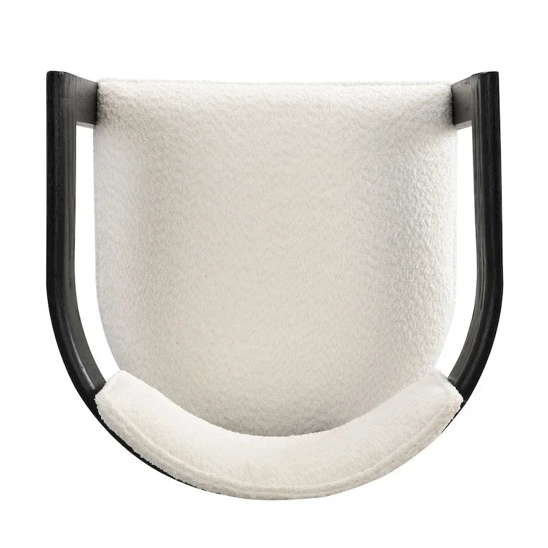 Beige / Nero / Marrone – Set Bar in Bouclé Altezza Bancone, 3 Pezzi (2 Posti)