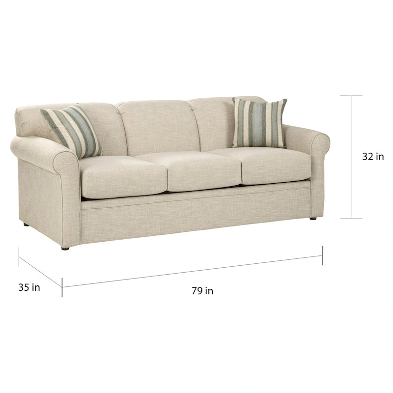 Divano letto trasformabile Ivory – Singolo / Matrimoniale / Queen, Posti a sedere/letto 1–2