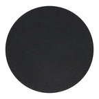 Tavolino/Sgabello Laterale in Legno di Mango Nero Opaco
