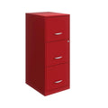 Classificatore verticale a 3 cassetti rosso – Utente singolo