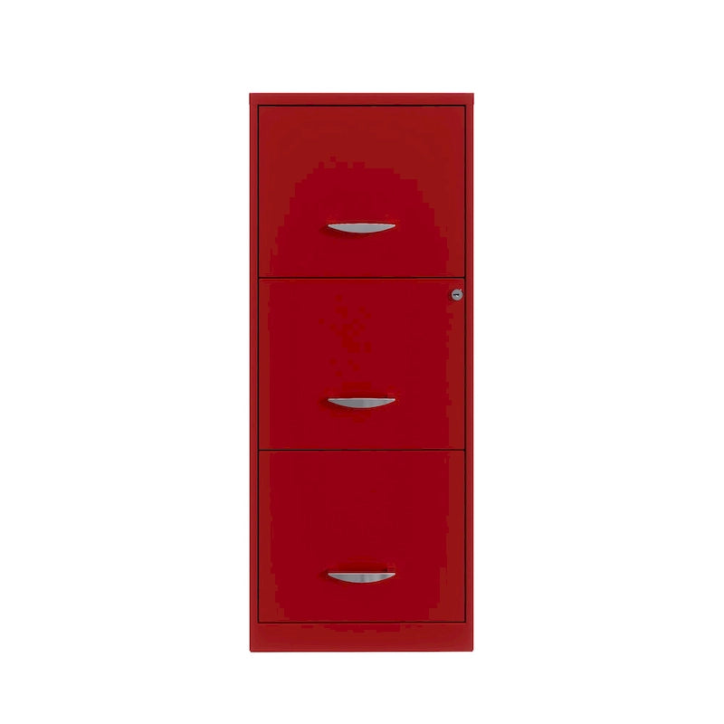Classificatore verticale a 3 cassetti rosso – Utente singolo