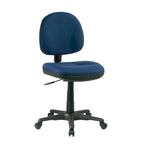 Sedia da ufficio senza braccioli – Icon Navy / Nero / Borgogna, 1 persona