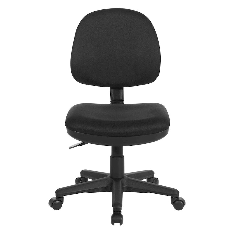 Sedia da ufficio senza braccioli – Icon Navy / Nero / Borgogna, 1 persona