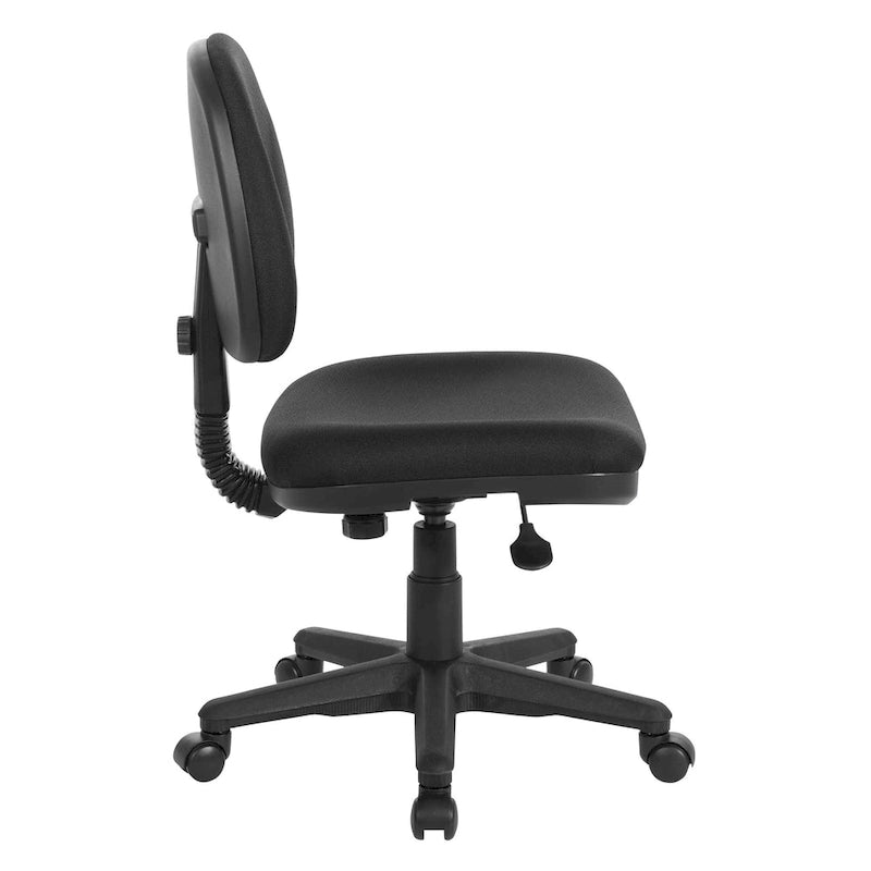 Sedia da ufficio senza braccioli – Icon Navy / Nero / Borgogna, 1 persona