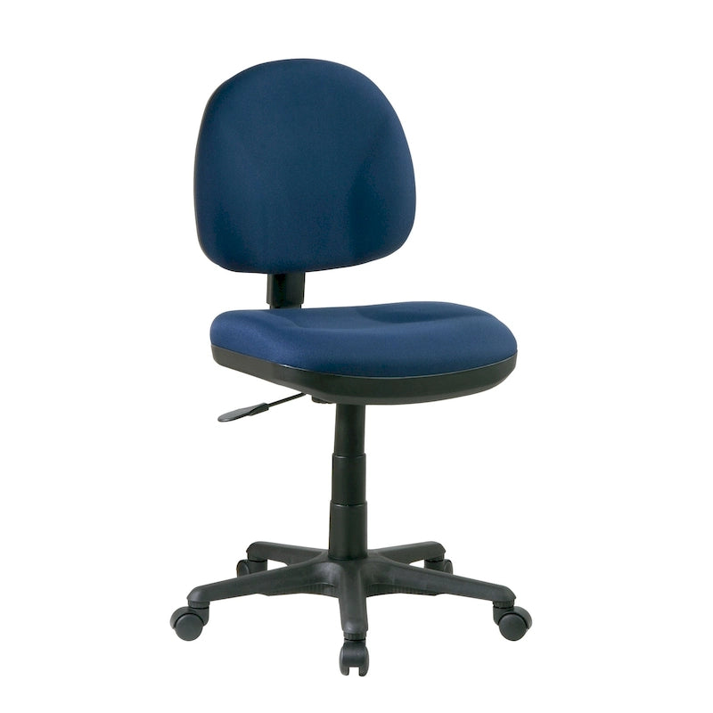 Sedia da ufficio senza braccioli – Icon Navy / Nero / Borgogna, 1 persona