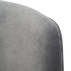 Poltrona girevole accentata color carbone – 1 posto