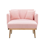 Poltrona a botte Teddy bianca/grigia/rosa/arancione – 1 posto