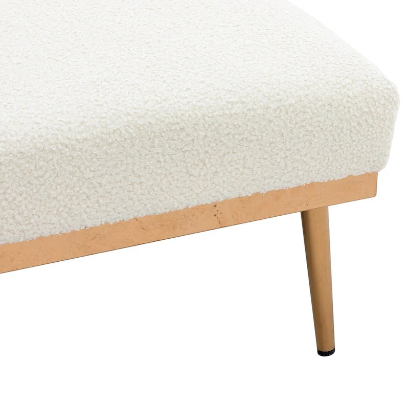 Poltrona a botte Teddy bianca/grigia/rosa/arancione – 1 posto