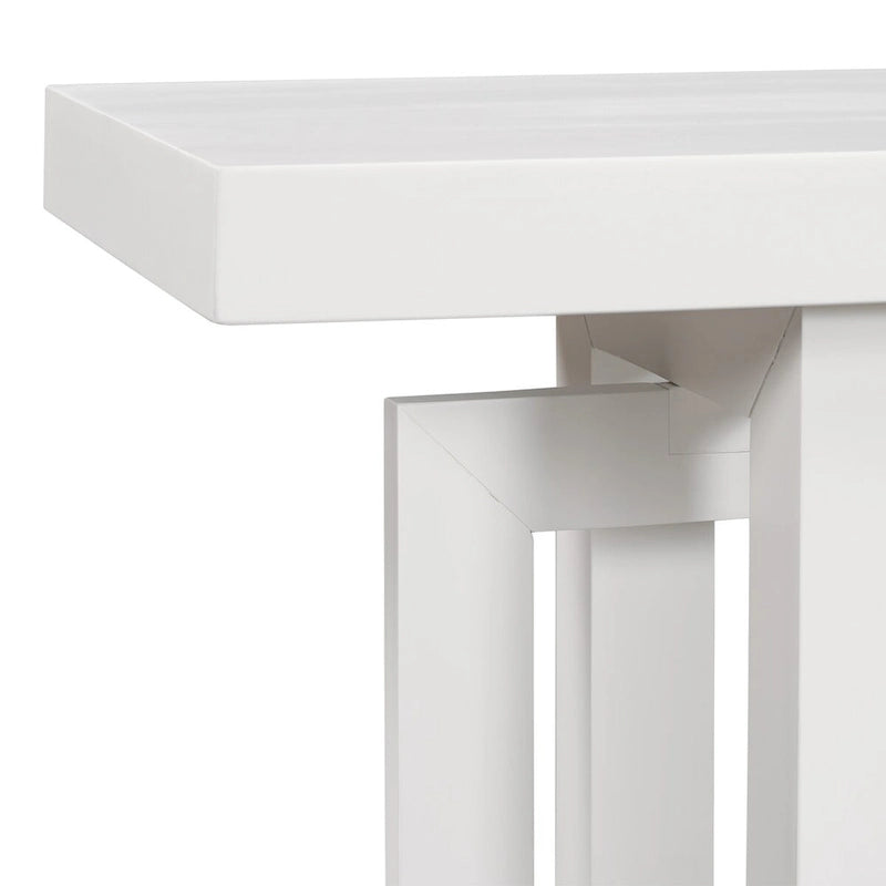 Consolle Blu Scuro / Grigio Scuro / Bianca, Stile Industriale, Montaggio 1 Persona